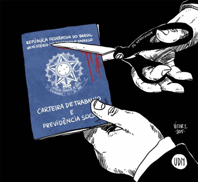 Aprovada lei da terceirização irrestrita
