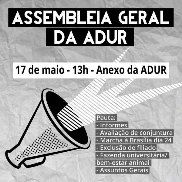 Assembleia Geral da ADUR