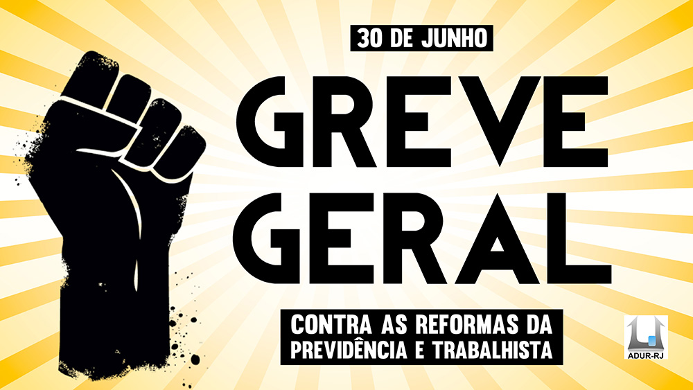 Greve Geral – 30 de junho