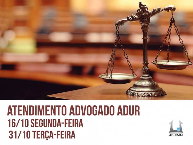 Assessoria Jurídica em outubro