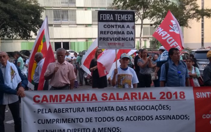 Ato no Ministério do Planejamento lançou campanha contra a EC 95 na última quinta-feira (7)