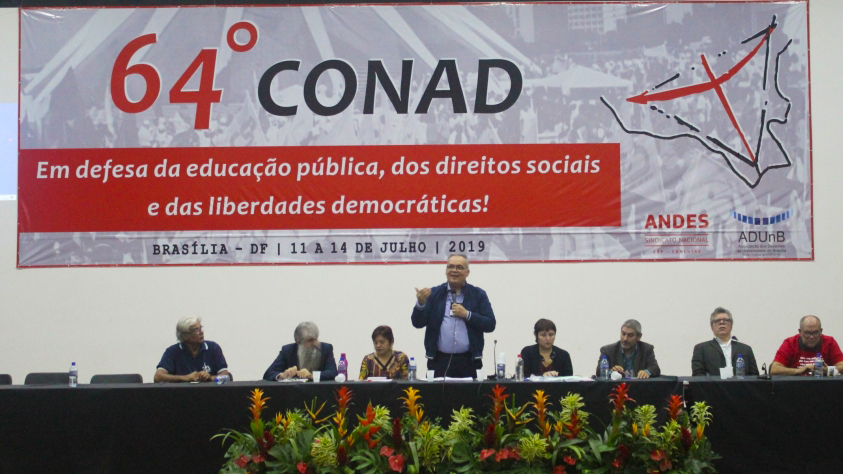 64º Conad do ANDES-SN elabora Manifesto de Alerta em Defesa do Ensino Superior Público e Gratuito