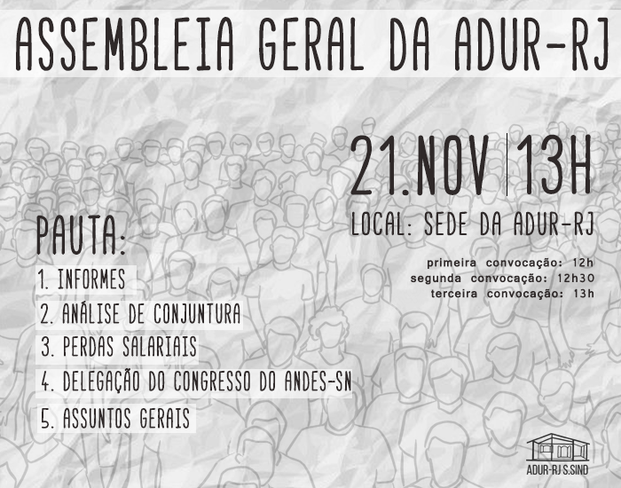 21/11/2019 – Convocação de Assembleia Geral