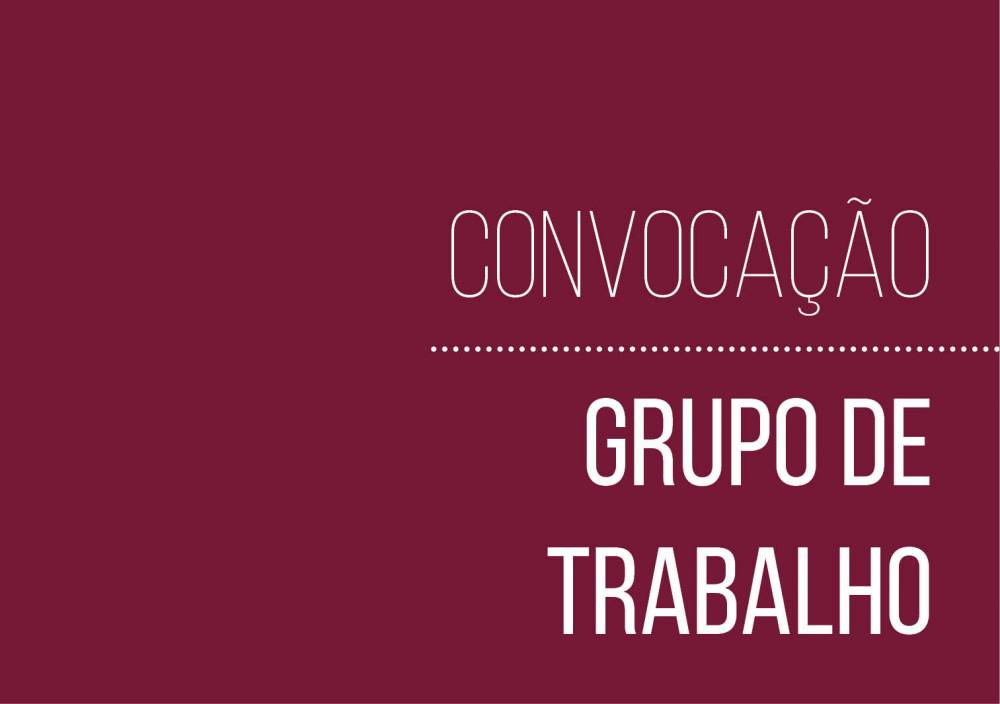 Convocação para reuniões dos Grupos de Trabalho da ADUR-RJ