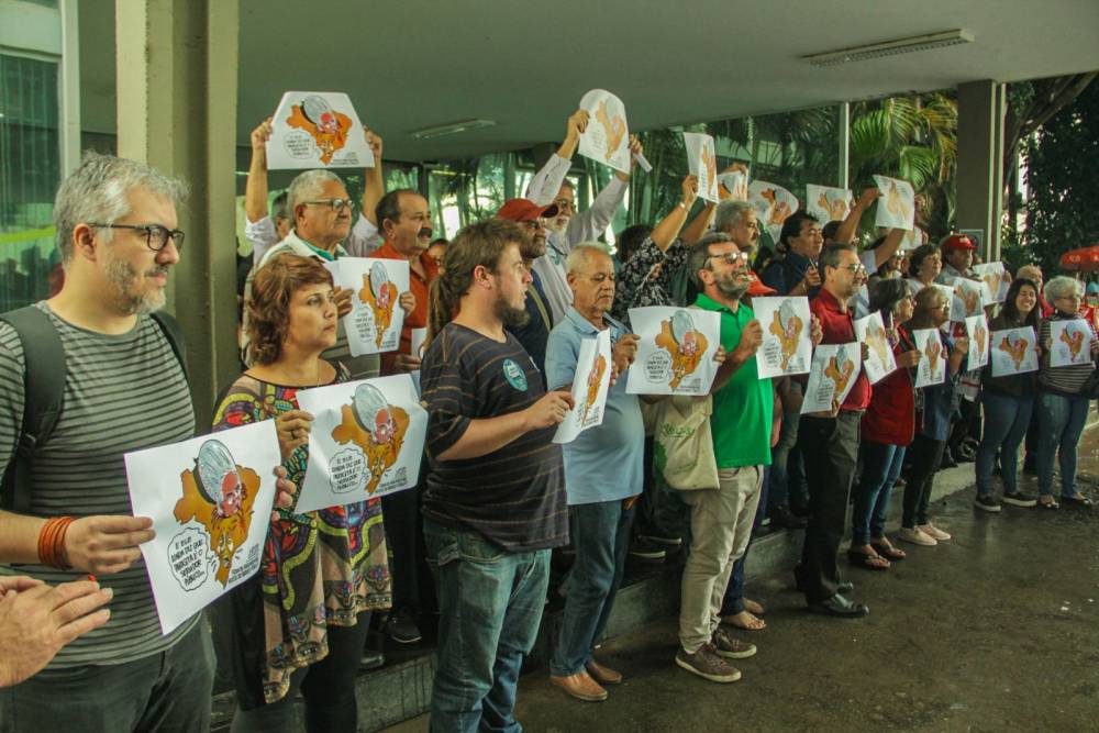 Entidades são barradas ao tentar protocolar a pauta dos Servidores Públicos Federais no Ministério da Economia