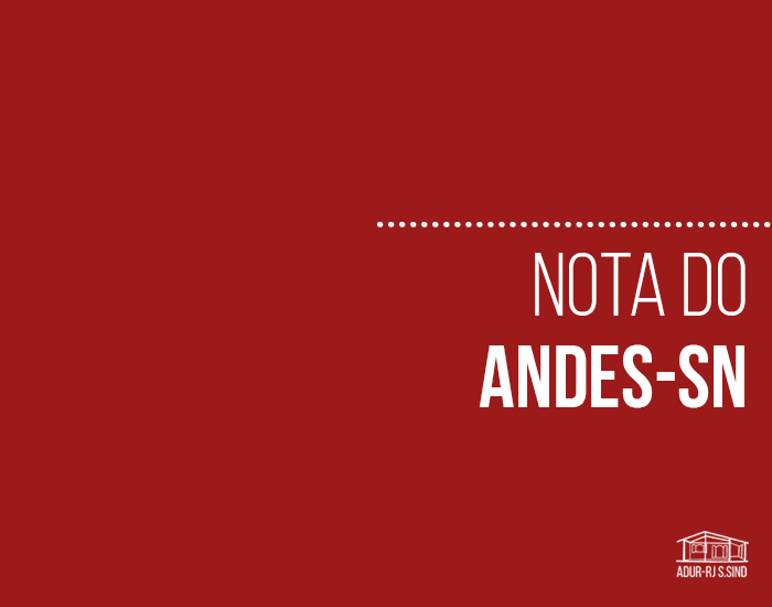 NOTA DA DIRETORIA DO ANDES-SN EM REPÚDIO ÀS DECLARAÇÕES DO MINISTRO DA ECONOMIA REFERENTES À(O)S SERVIDORE(A)S PÚBLICO(A)S