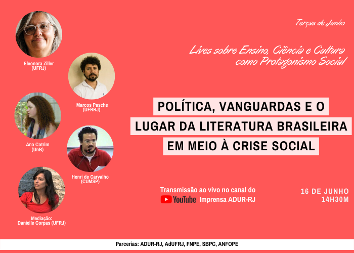 Terças de Junho debate literatura