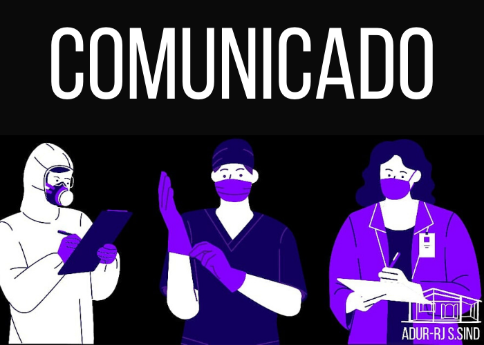 Comunicado aos docentes