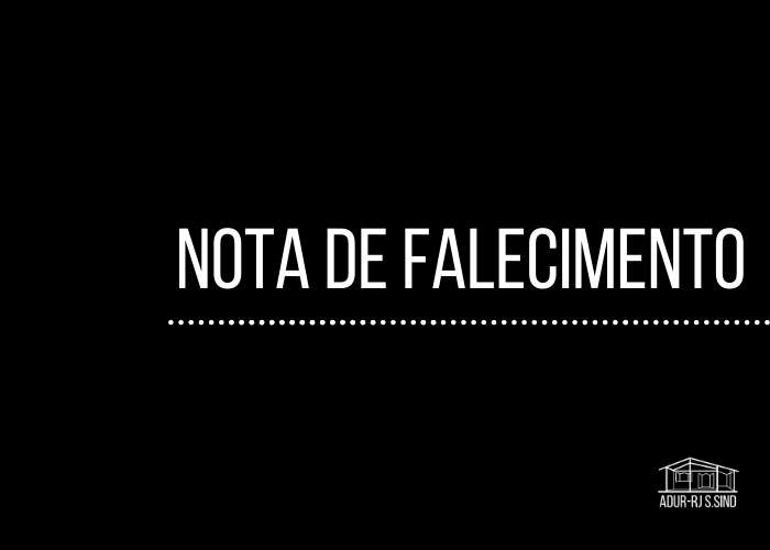 Nota de Falecimento