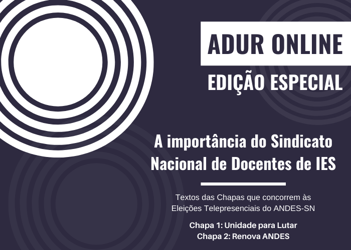 ADUR Online #13: Edição Especial Eleições do ANDES-SN
