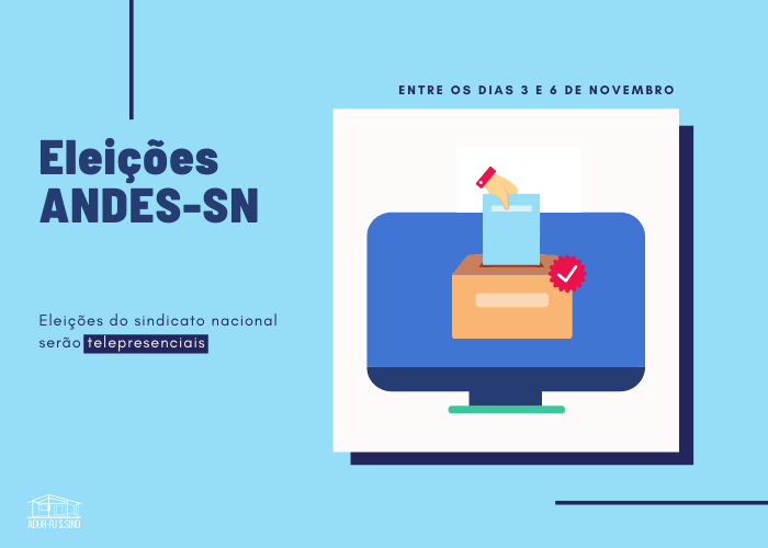 Eleições do ANDES serão telepresenciais