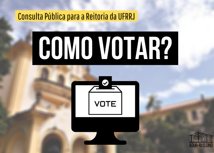 Consulta Pública para Reitoria da UFRRJ: Como votar