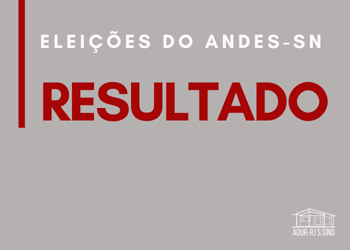 Resultado das Eleições do ANDES-SN