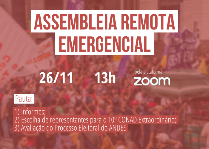 Assembleia Remota Emergencial