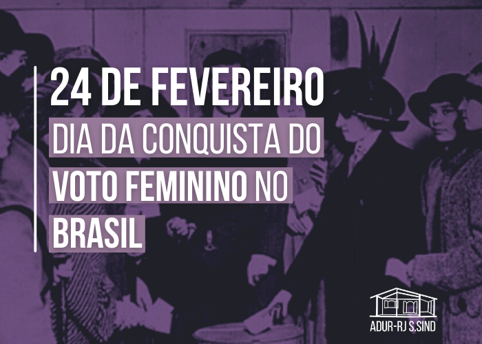 89 anos da Conquista do Voto Feminino no Brasil