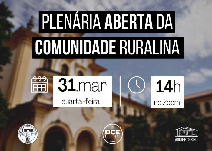 Plenária Aberta da Comunidade Ruralina