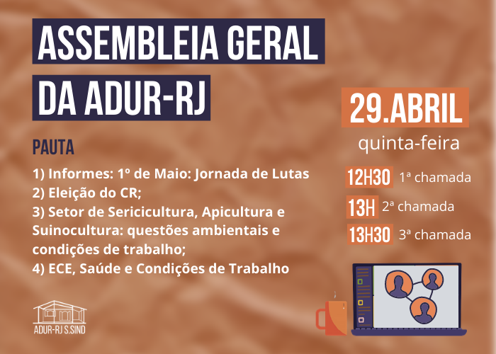 Assembleia Geral da ADUR-RJ