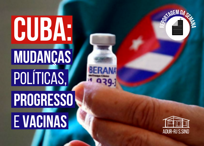 À esquerda, Miguel Díaz-Canel e à direita, Raúl Castro. Imagem: Agência AFP.
