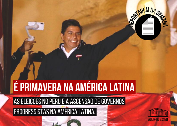 É primavera na América Latina