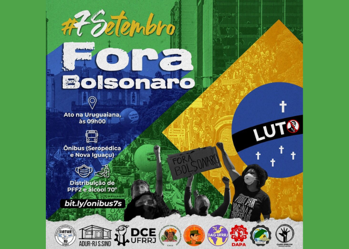 7 de setembro #ForaBolsonaro