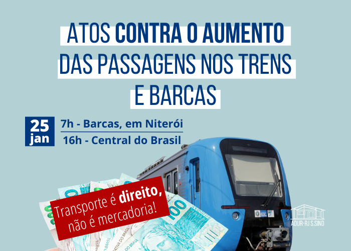📢 Pagar R$ 7 nos trens é covardia! 📢