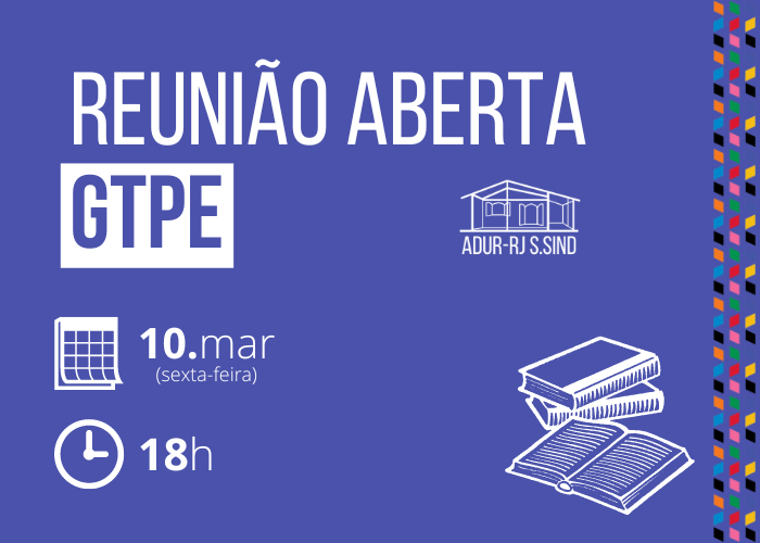 Reunião Aberta do GTPE