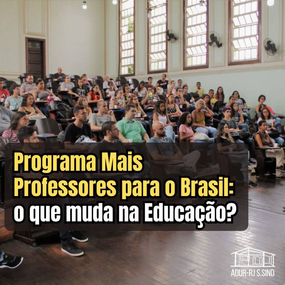 Programa Mais Professores: Iniciativa é promissora, mas carreira docente ainda precisa de mais investimentos