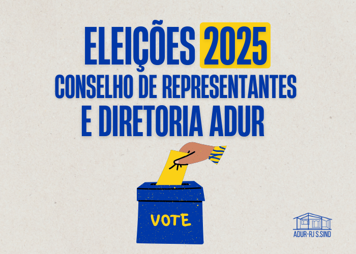 Eleições ADUR 2025 – Apresentação da Chapa “Adur Somos Nós: Esperançar e Lutar Juntos!”