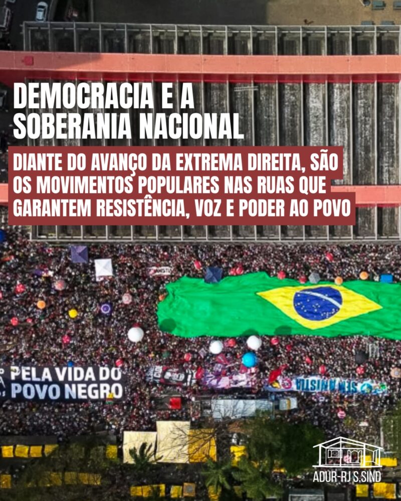 A democracia está cada vez mais fortalecida