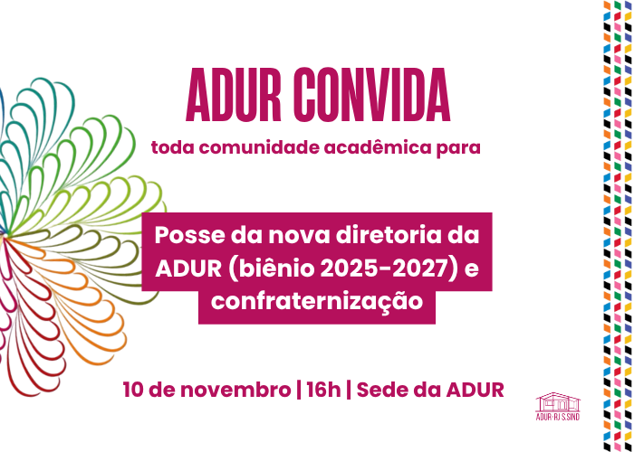Posse da nova diretoria da ADUR