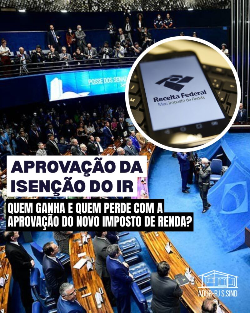 Quem ganha e quem perde com a aprovação do novo Imposto de Renda