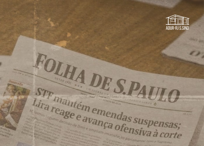 ADUR repudia editorial da Folha de S.Paulo e defende valorização do serviço público