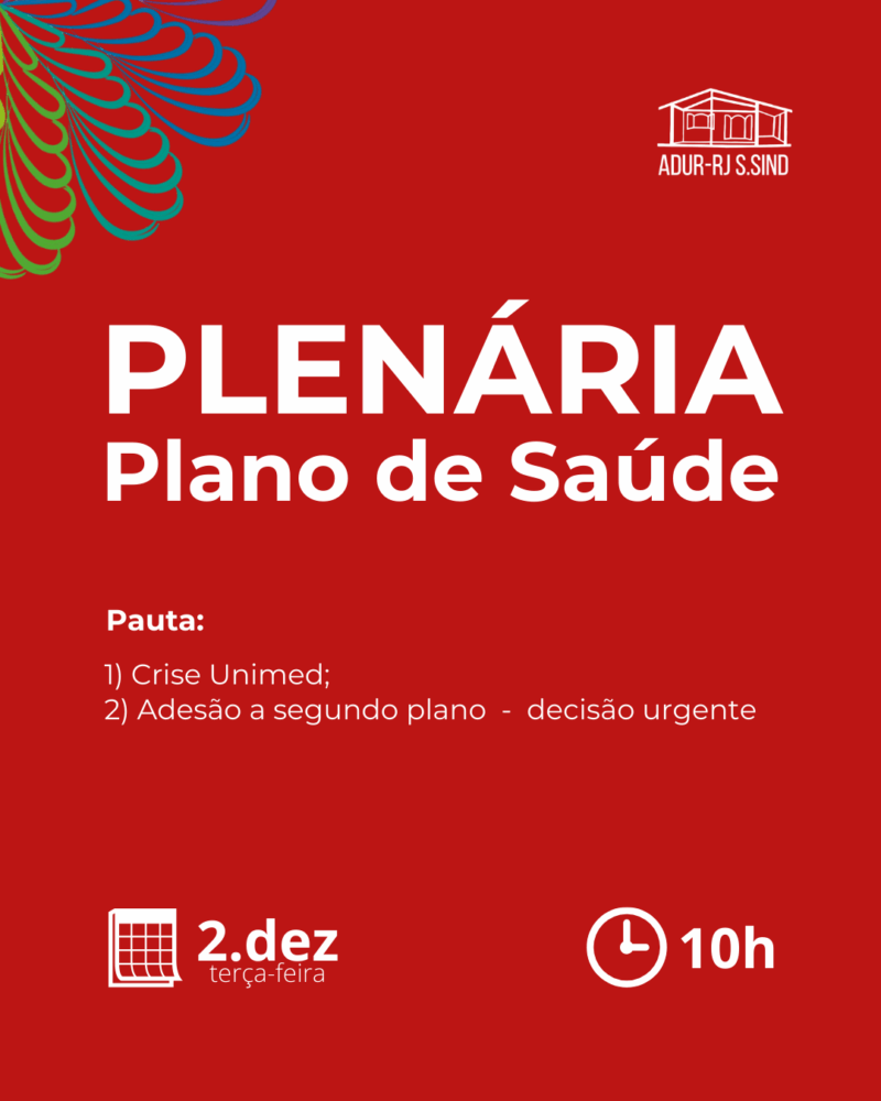 Plenária da Saúde